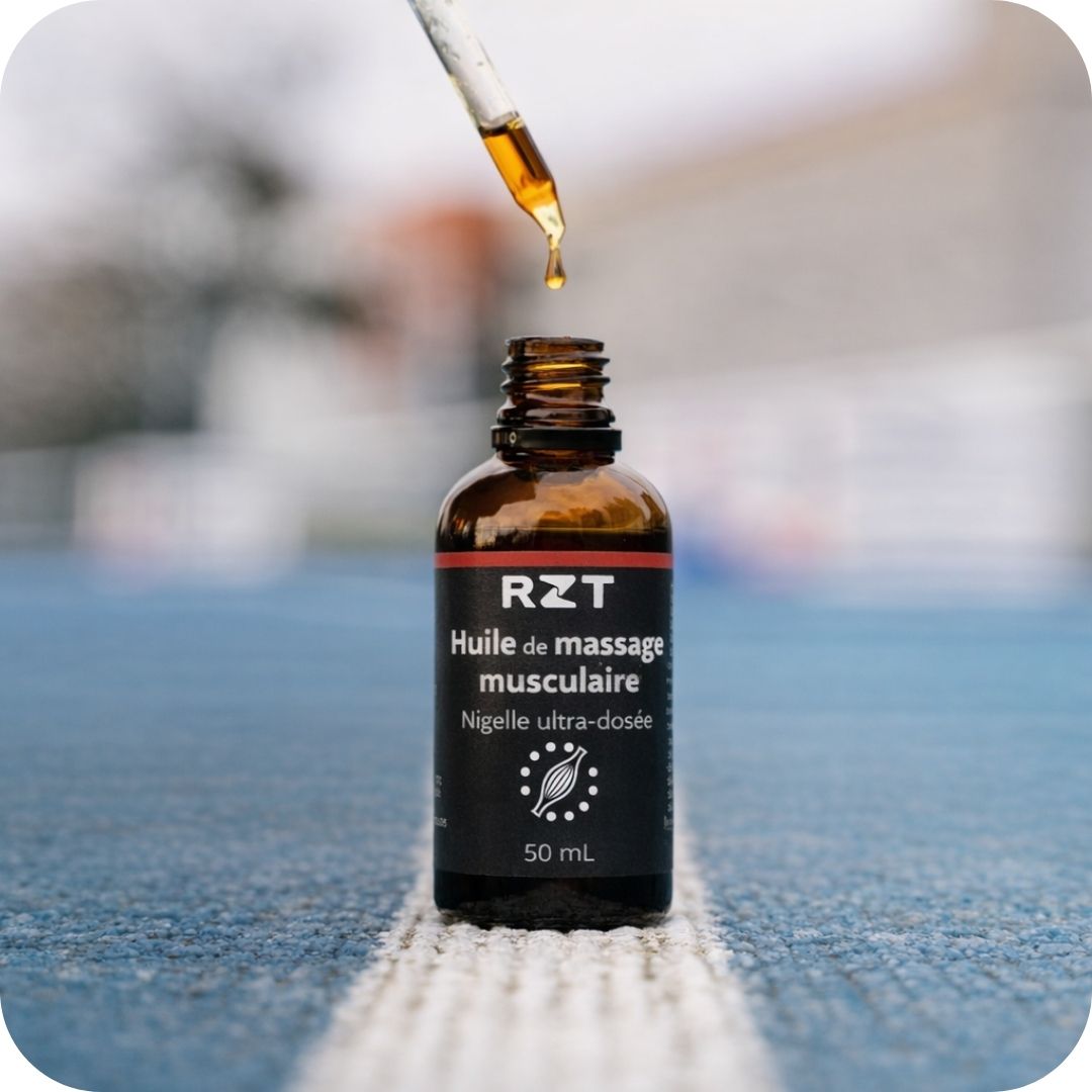 Huile de massage musculaire - Nigelle Ultra dosée