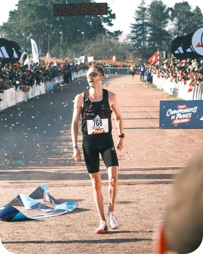 Félix Bour en course