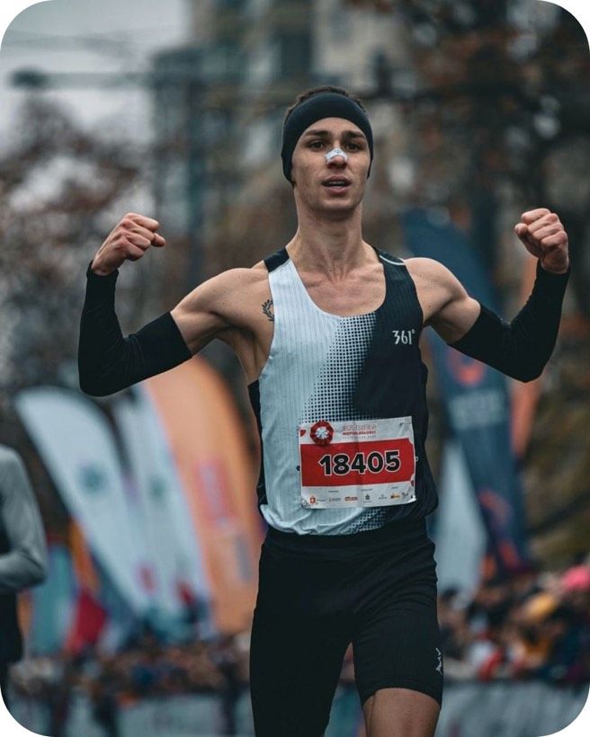 Clément Deflandre en course