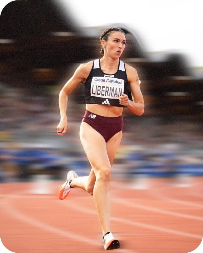 Clara Liberman en course